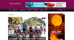 Desktop Screenshot of bikemagazine.com.br
